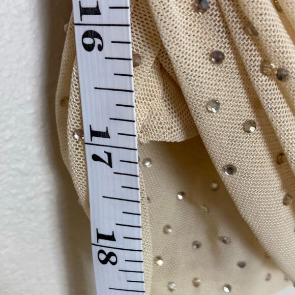 AFRM Rhinestone Ruched Skirt Size‎ Medium (H7) - Picture 6 of 10